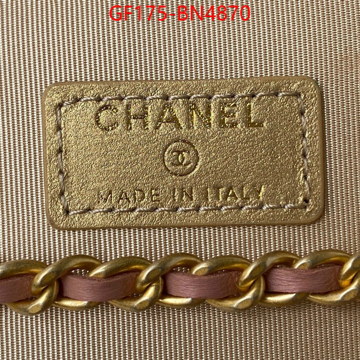 Chanel Bags(TOP)-Vanity,ID: BN4870,$: 175USD