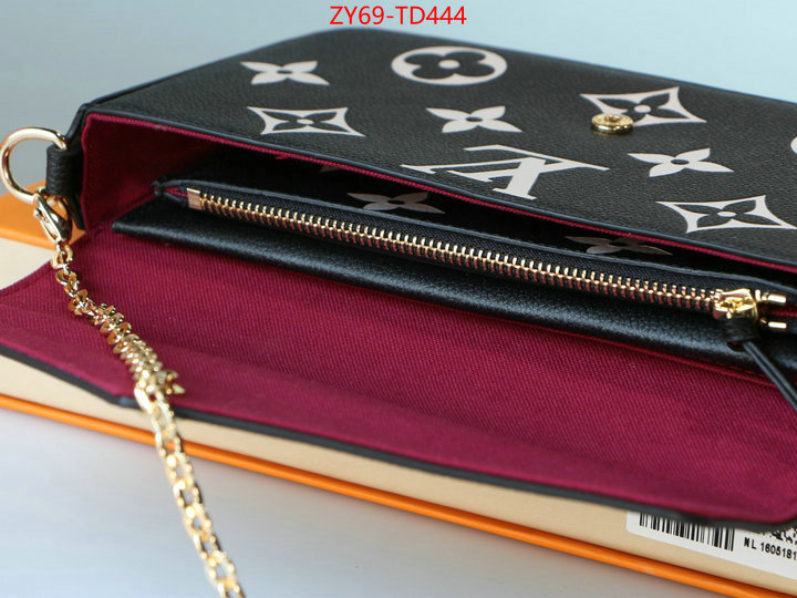 LV Bags(4A)-Wallet,ID: TD444,$: 69USD