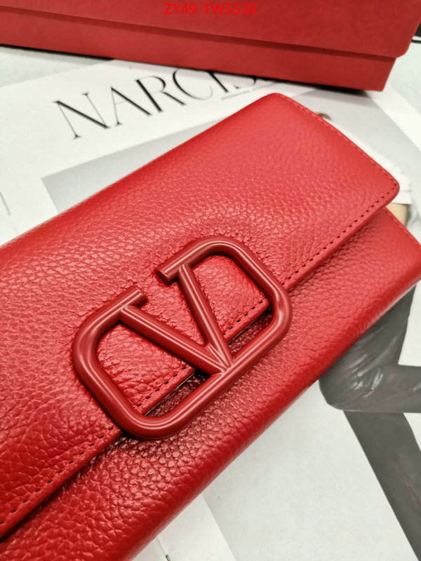 Valentino Bags(4A)-Wallet,quality replica ,ID: TW5538,$: 49USD