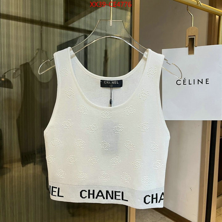 Clothing-Chanel,best quality fake , ID: CE4776,$: 39USD