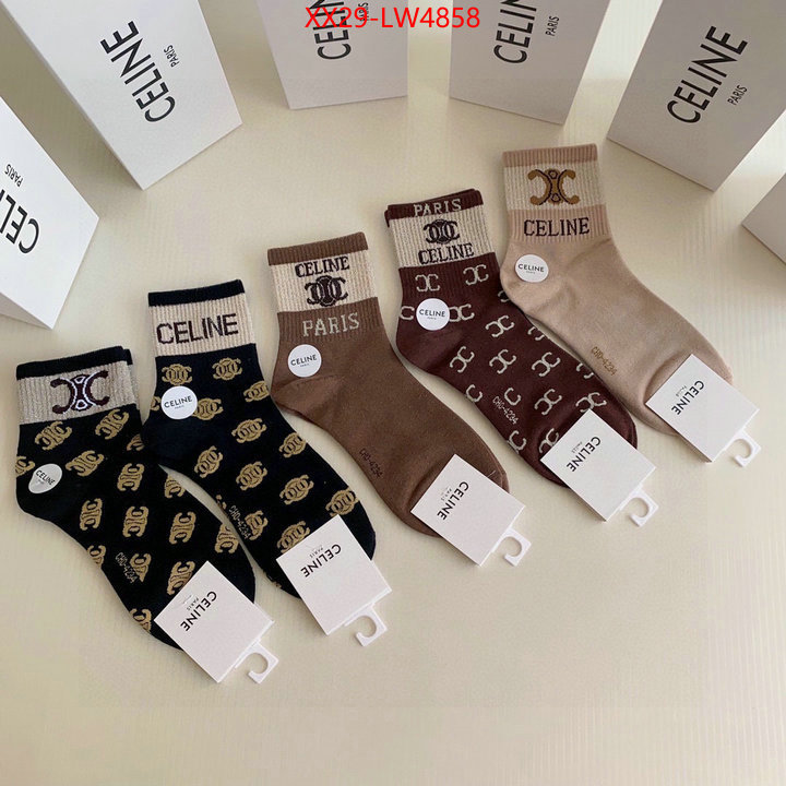 Sock-CELINE,replica sale online , ID: LW4858,$: 29USD