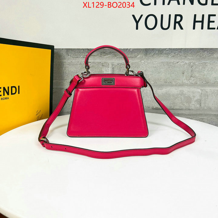 Fendi Bags(4A)-Diagonal-,best capucines replica ,ID: BO2034,$: 129USD