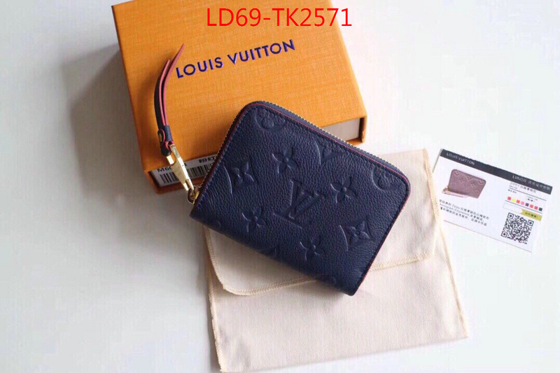 LV Bags(TOP)-Wallet,ID: TK2571,$:69USD