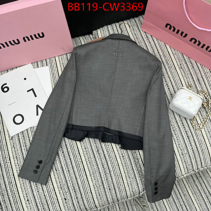 Clothing-MIU MIU,best wholesale replica , ID: CW3369,$: 119USD