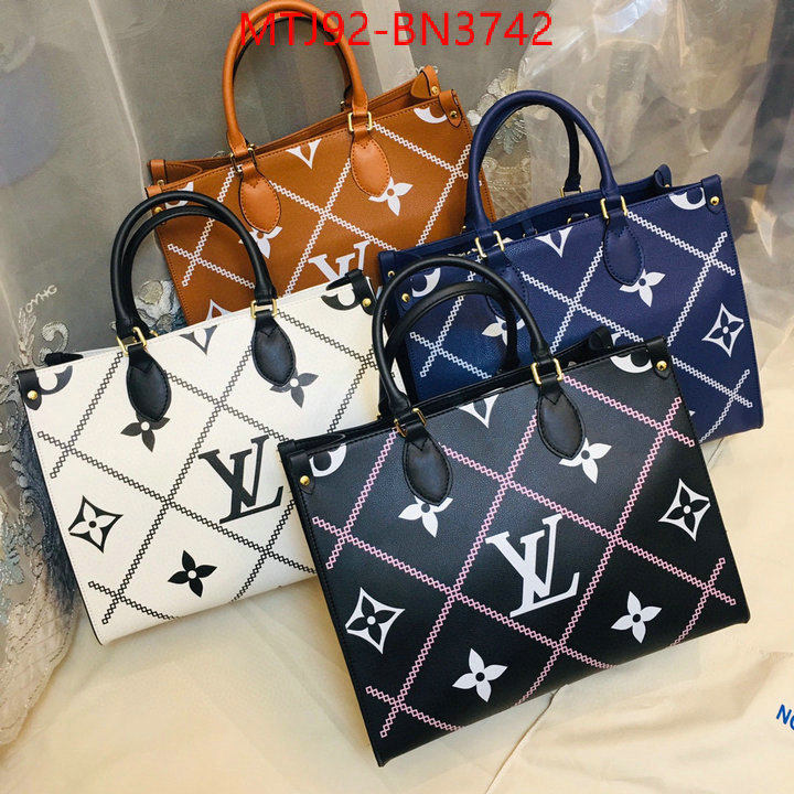 LV Bags(4A)-Handbag Collection-,ID: BN3742,$: 92USD