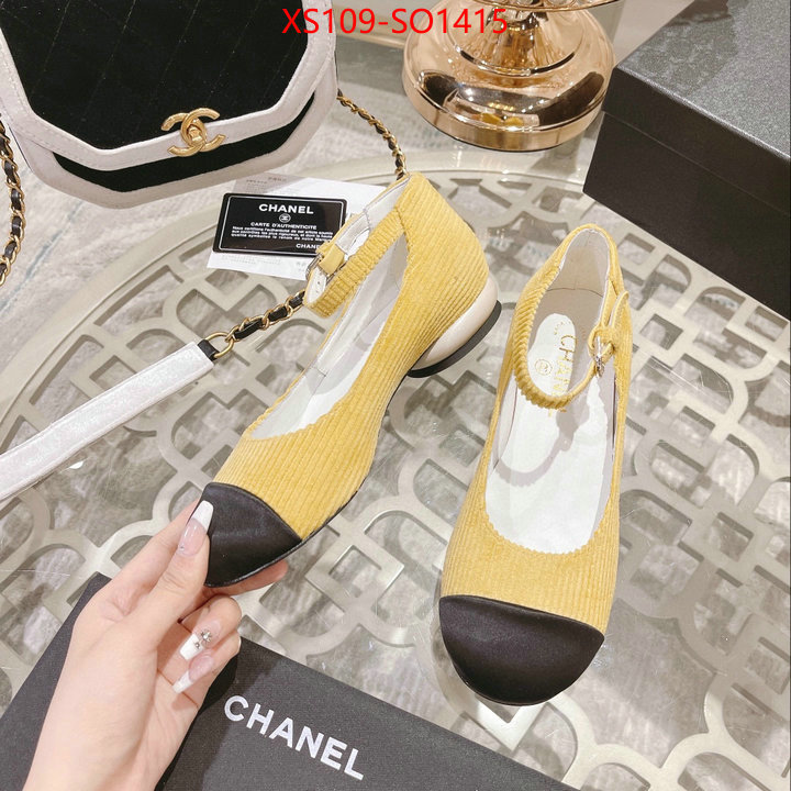 Women Shoes-Chanel,replica best , ID: SO1415,$: 109USD