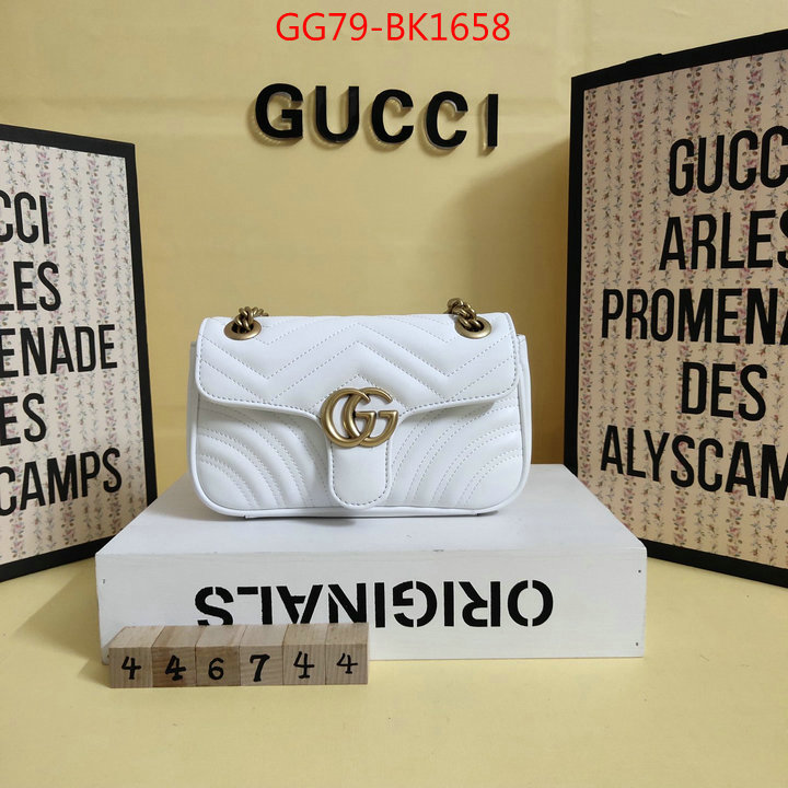 Gucci Bags(4A)-Marmont,at cheap price ,ID: BK1658,$:79USD