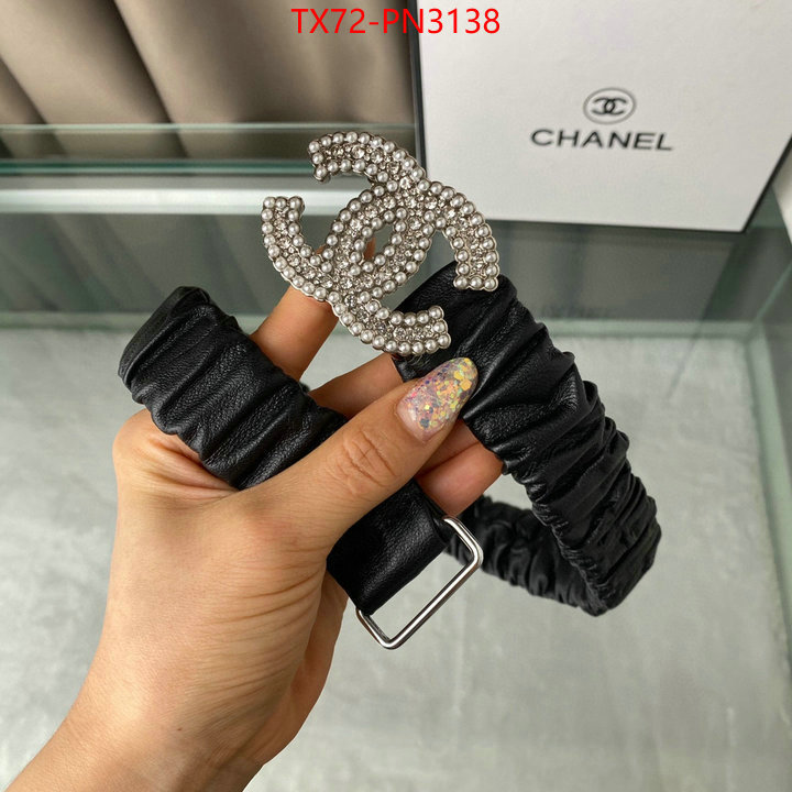 Belts-Chanel,good quality replica , ID: PN3138,$: 72USD