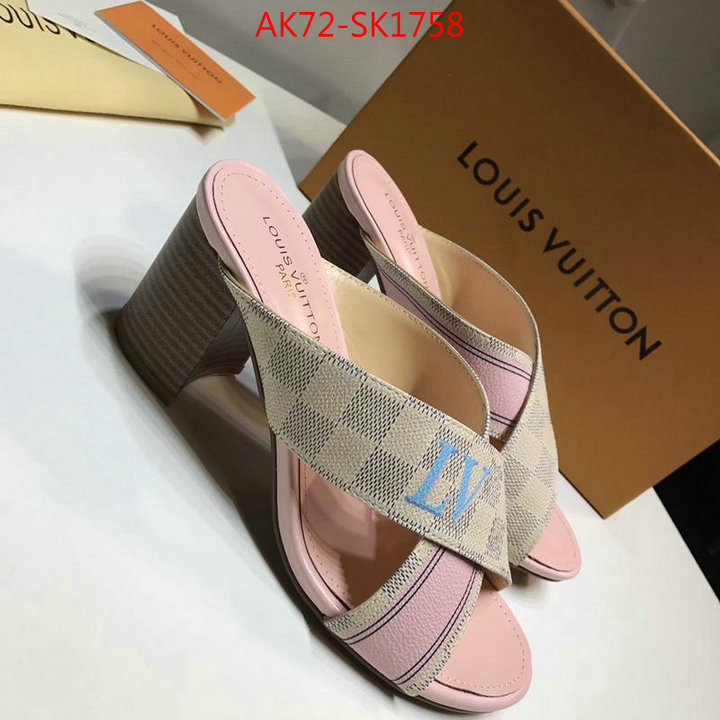 Women Shoes-LV,high quality perfect , ID: SK1758,$:72USD