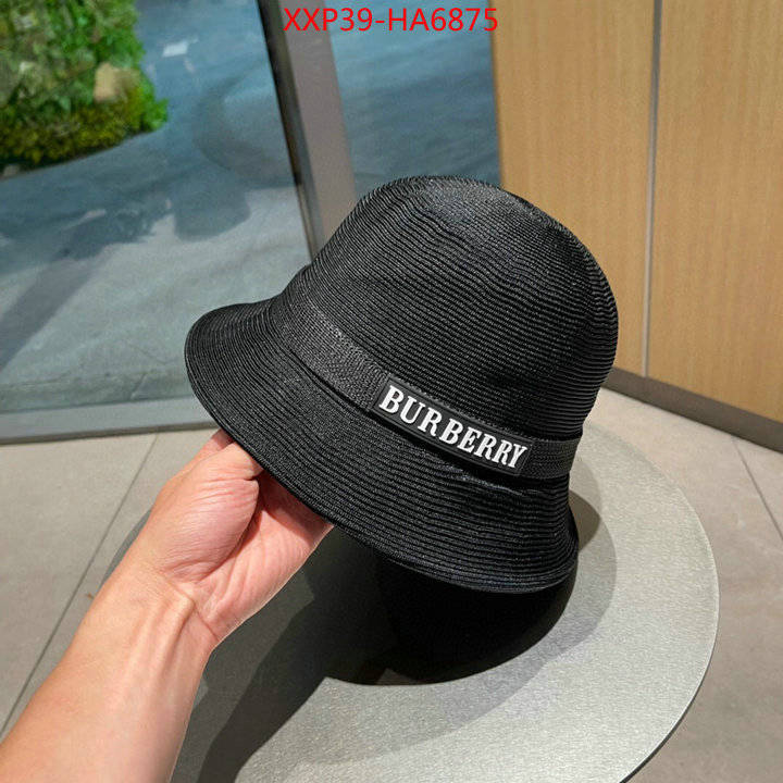 Cap (Hat)-Burberry,customize the best replica , ID: HA6875,$: 39USD