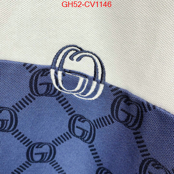 Clothing-Gucci,aaaaa+ replica designer , ID: CV1146,$: 52USD