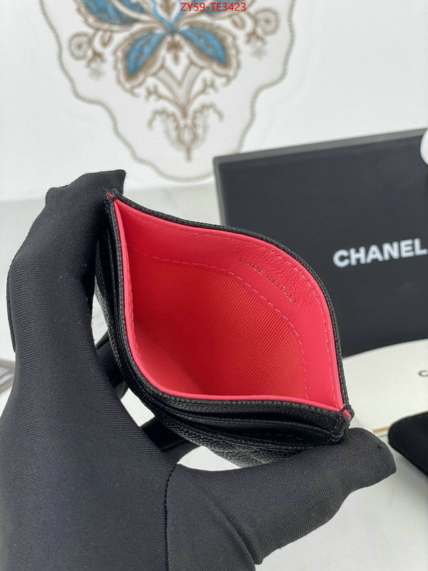 Chanel Bags(4A)-Wallet-,ID: TE3423,$: 59USD