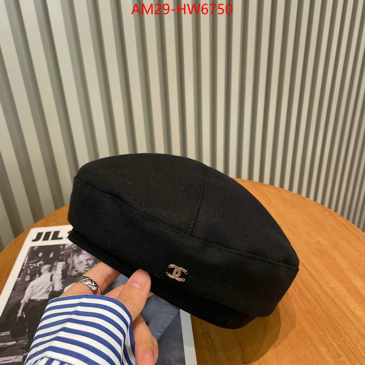 Cap (Hat)-Chanel,knockoff , ID: HW6750,$: 29USD