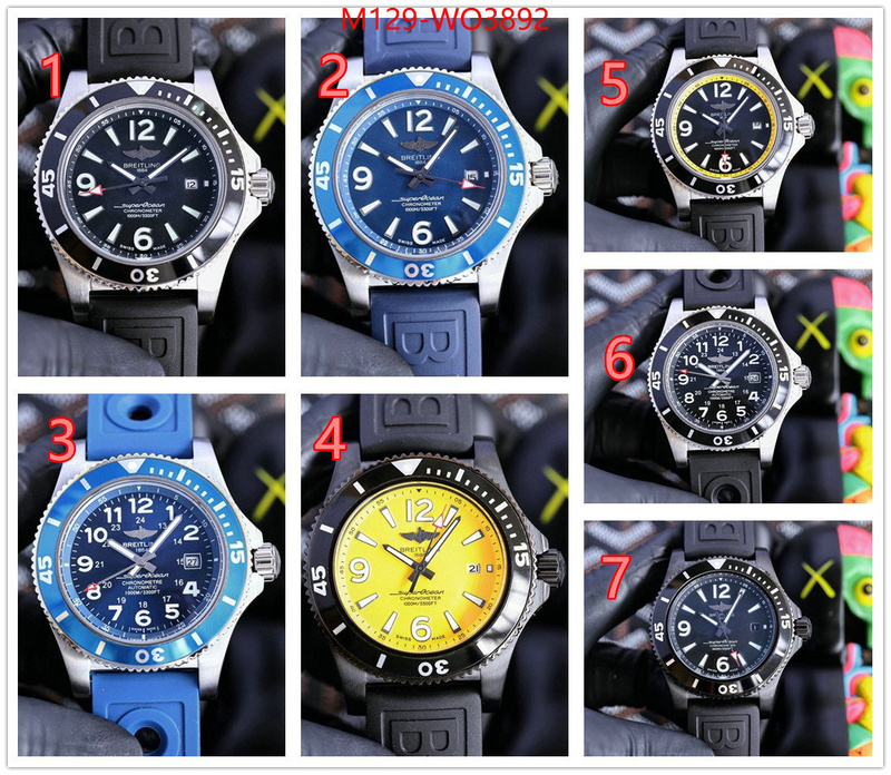 Watch(4A)-Breitling,customize the best replica ,ID: WO3892,$: 129USD