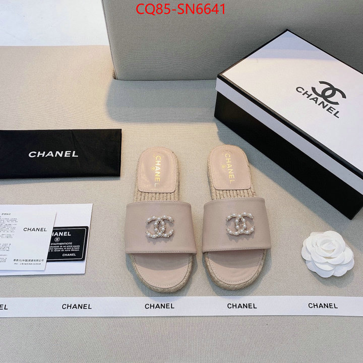 Women Shoes-Chanel,buy best quality replica , ID: SN6641,$: 85USD