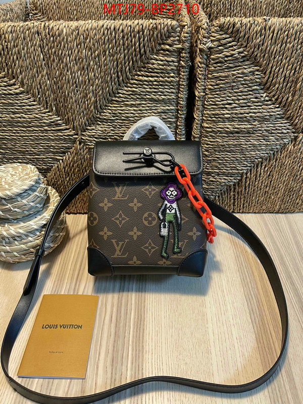 LV Bags(4A)-Backpack-,what 1:1 replica ,ID: BP2710,$: 79USD