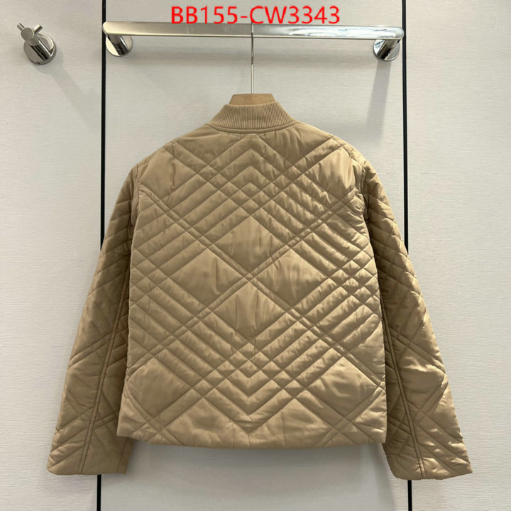 Down jacket Women-Burberry,the top ultimate knockoff , ID: CW3343,$: 155USD