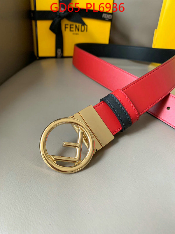 Belts-Fendi,replica 1:1 high quality , ID: PL6936,$: 65USD