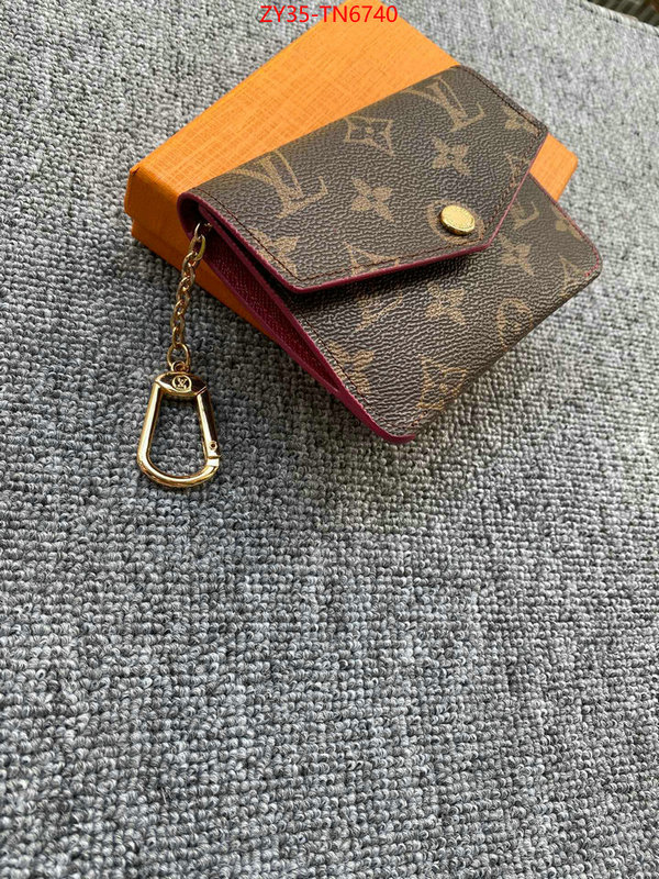 LV Bags(4A)-Wallet,ID: TN6740,$: 35USD