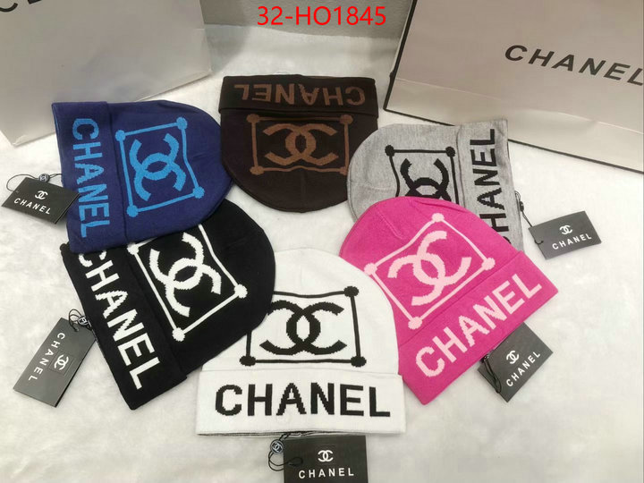 Cap (Hat)-Chanel,best quality replica , ID: HO1845,$: 32USD