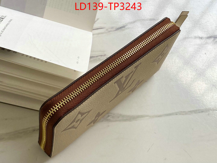 LV Bags(TOP)-Wallet,ID: TP3243,$: 139USD