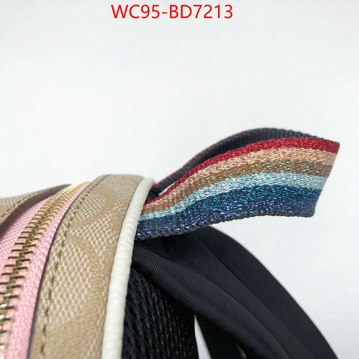 Coach Bags(4A)-Backpack-,top designer replica ,ID: BD7213,$: 95USD