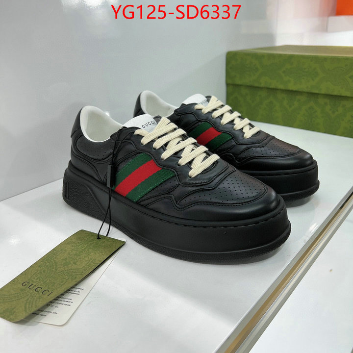 Women Shoes-Gucci,highest quality replica , ID: SD6337,$: 125USD