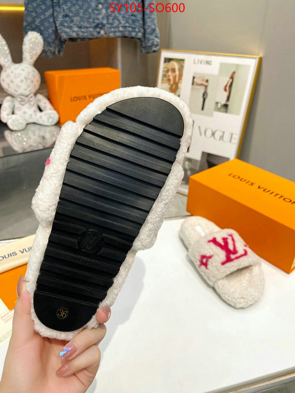 Women Shoes-LV,replicas , ID: SO600,$: 105USD