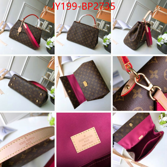 LV Bags(TOP)-Handbag Collection-,ID: BP2735,$: 199USD