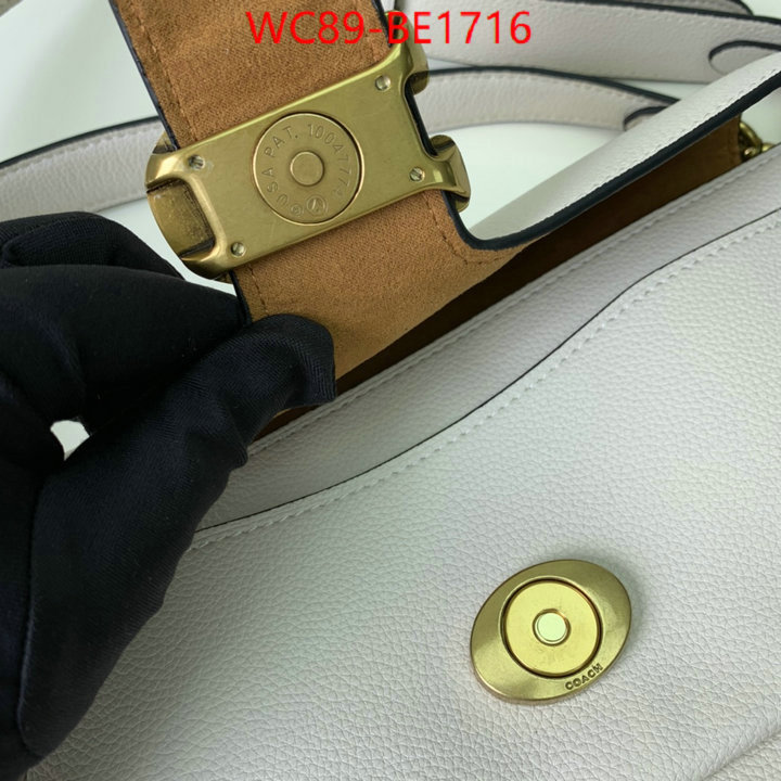 Coach Bags(4A)-Handbag-,good quality replica ,ID: BE1716,$: 89USD