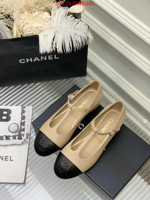 Women Shoes-Chanel,7 star quality designer replica , ID: SW6345,$: 125USD