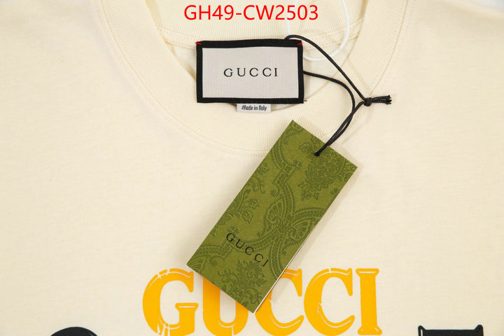 Clothing-Gucci,fake aaaaa , ID: CW2503,$: 49USD