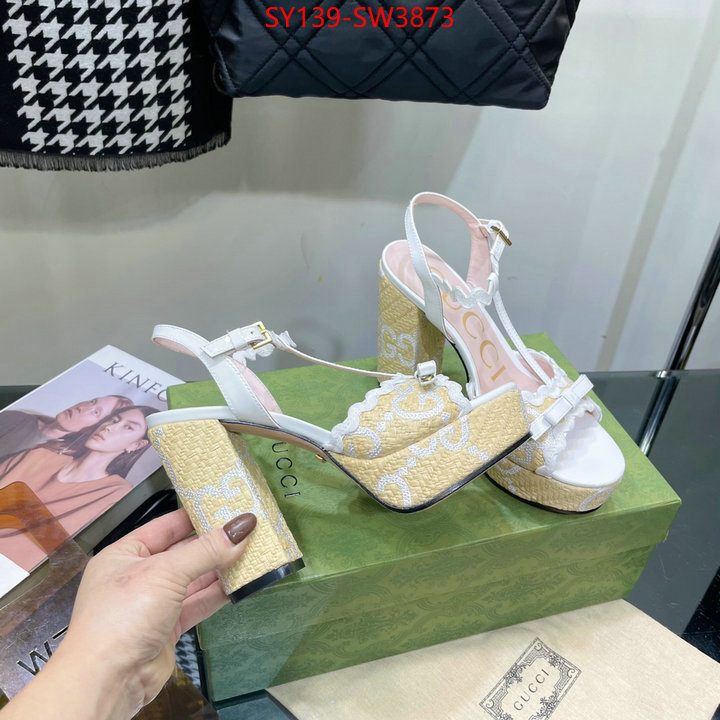 Women Shoes-Gucci,quality aaaaa replica , ID: SW3873,$: 139USD