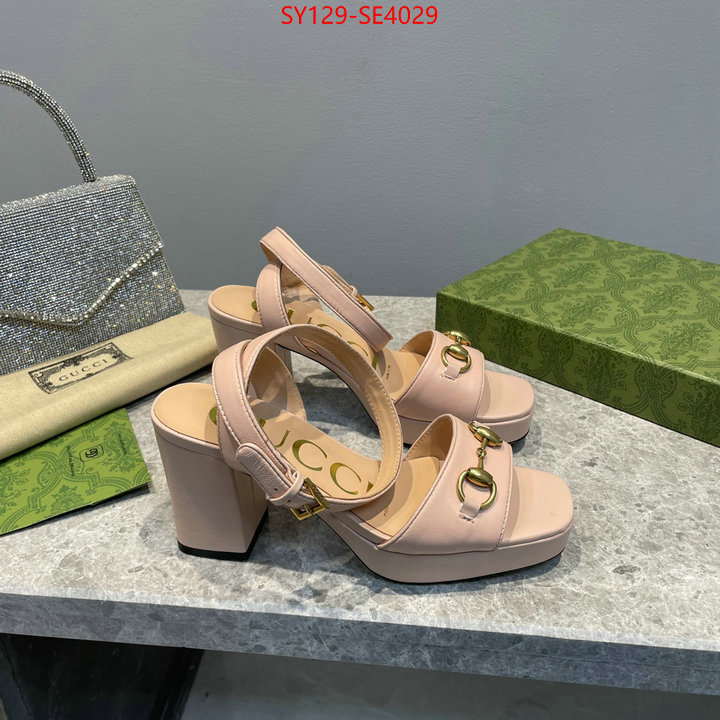 Women Shoes-Gucci,luxury fashion replica designers , ID: SE4029,$: 129USD