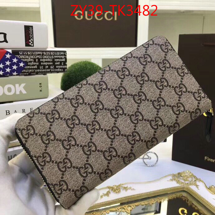 Gucci Bags(4A)-Wallet-,ID: TK3482,$:39USD