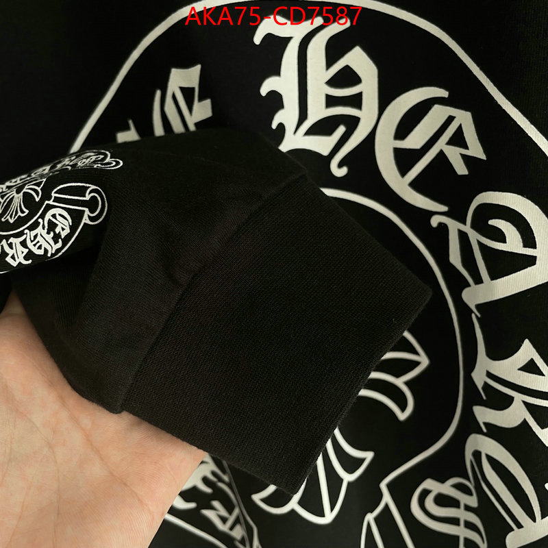 Clothing-Chrome Hearts,where can you buy replica , ID: CD7587,$: 75USD