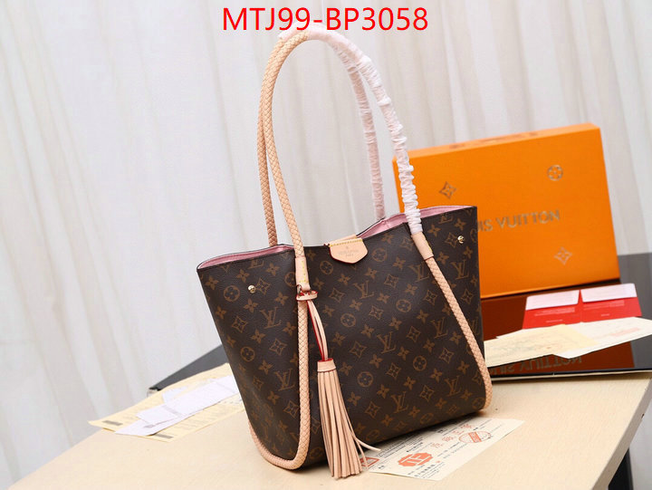 LV Bags(4A)-Handbag Collection-,ID: BP3058,$: 99USD