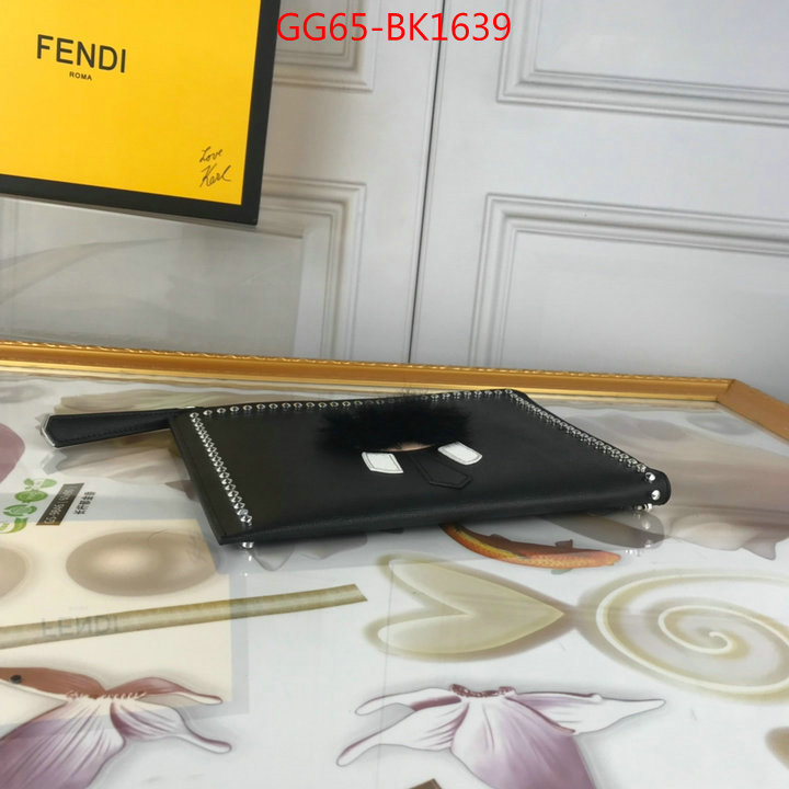 Fendi Bags(4A)-Clutch-,mirror copy luxury ,ID: BK1639,$:65USD