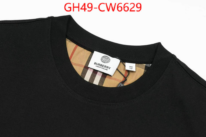 Clothing-Burberry,first top , ID: CW6629,$: 49USD