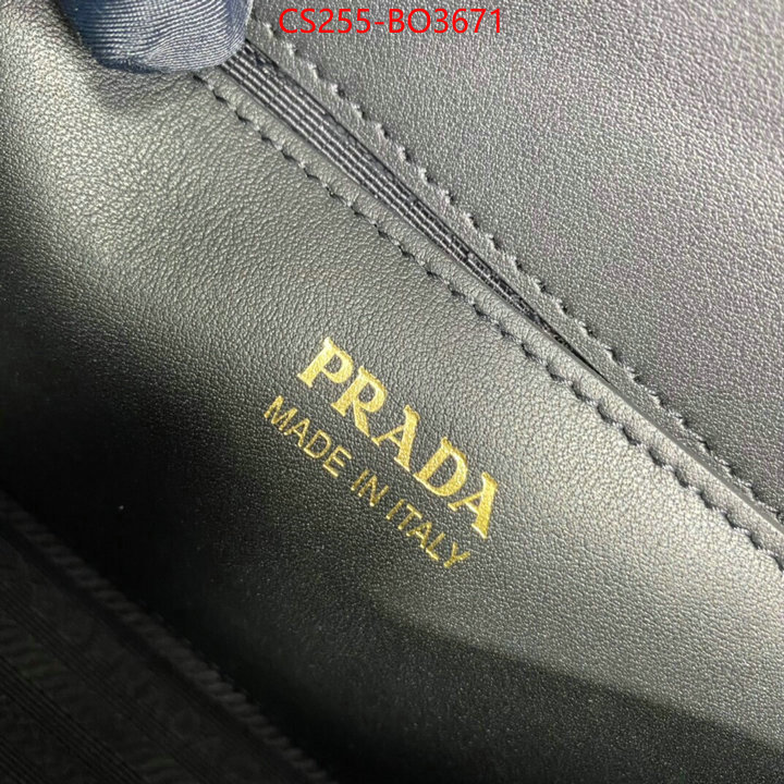 Prada Bags(TOP)-Diagonal-,ID: BO3671,$: 255USD