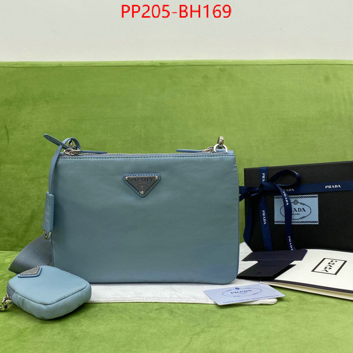 Prada Bags(TOP)-Diagonal-,ID: BH169,$:205USD