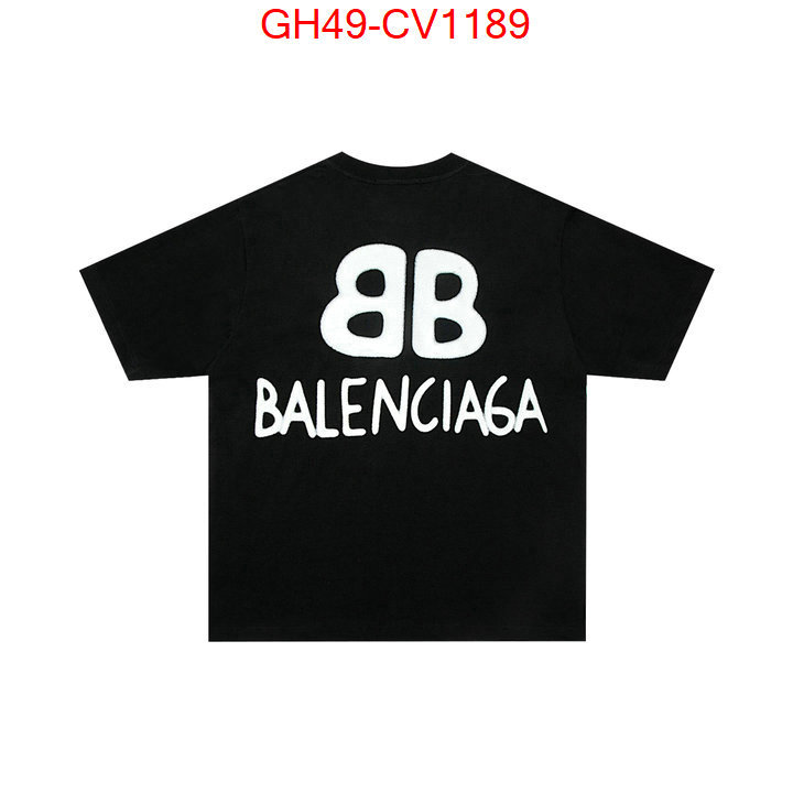 Clothing-Balenciaga,aaaaa , ID: CV1189,$: 49USD