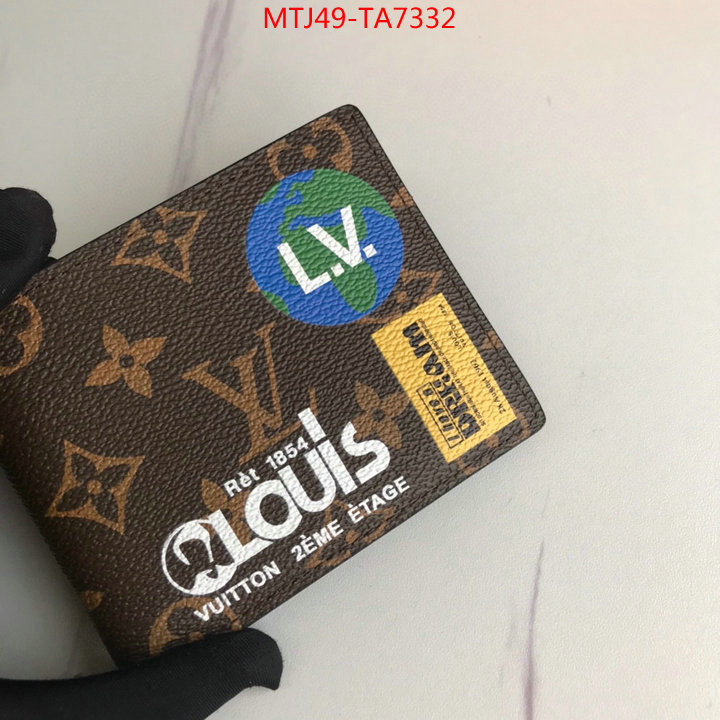 LV Bags(4A)-Wallet,ID: TA7332,$: 49USD