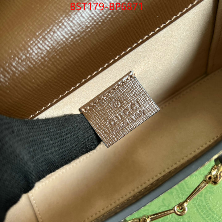 Gucci Bags(TOP)-Horsebit-,replica aaaaa designer ,ID: BP6871,$: 179USD