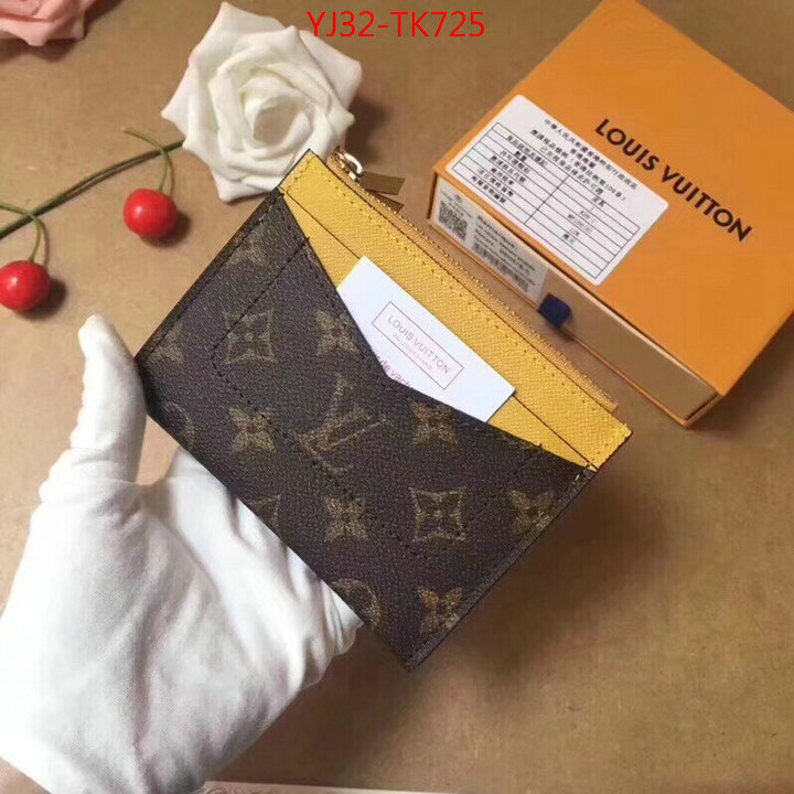 LV Bags(4A)-Wallet,ID: TK725,$:32USD