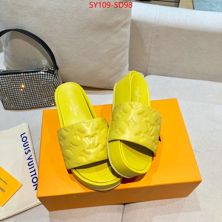 Women Shoes-LV,1:1 replica wholesale , ID: SD98,$: 109USD