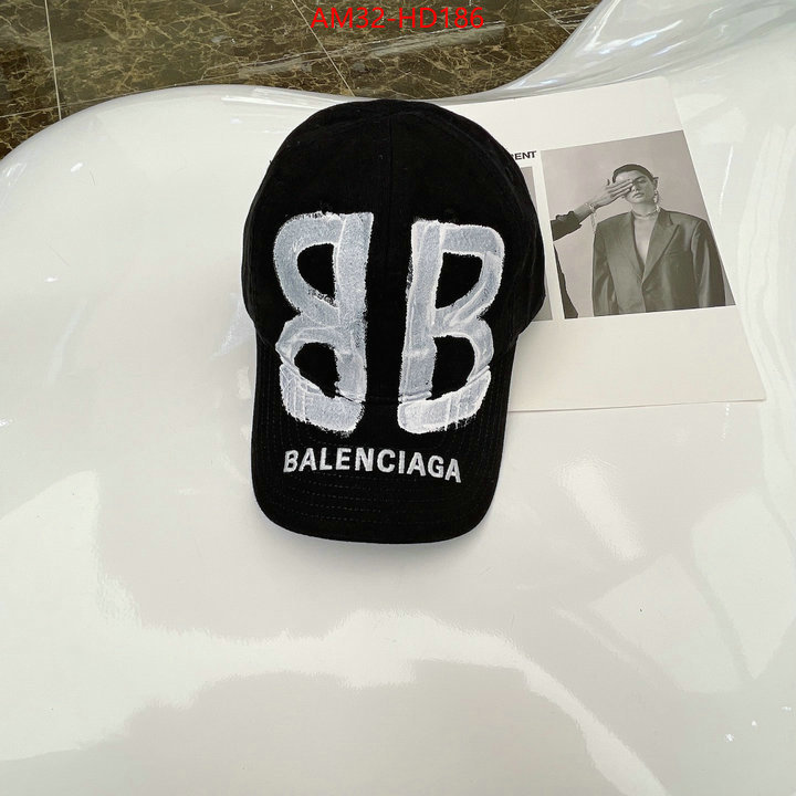 Cap (Hat)-Balenciaga,where to buy the best replica , ID: HD186,$: 32USD