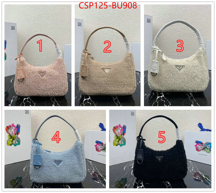 Prada Bags(TOP)-Re-Edition 2000,ID: BU908,$: 125USD