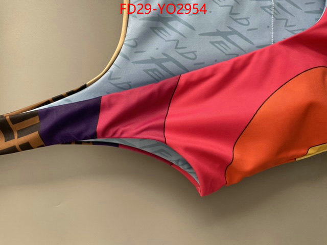 Swimsuit-Fendi,high quality aaaaa replica ,new 2023 , ID: YO2954,$: 29USD
