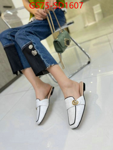 Women Shoes-Gucci,for sale cheap now , ID: SD1607,$: 75USD